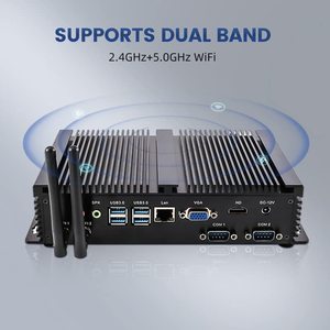 Partaker 11th gen không quạt công nghiệp Mini <span class=keywords><strong>PC</strong></span> I7 1165g7 i5 1135g7 hệ thống Barebone máy tính 2xddr4 khe cắm RAM HD VGA 7 * USB Wifi - Product Image 2