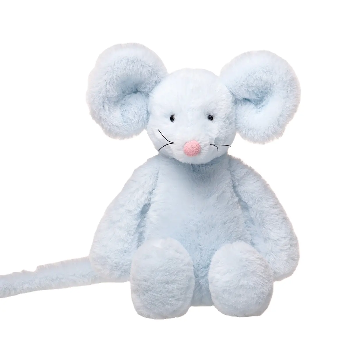 Preço de fábrica 32 cm mouse creme fofo pelúcia brinquedo mouse boneca de pelúcia mouse ratos abraço almofada presente de aniversário para meninas