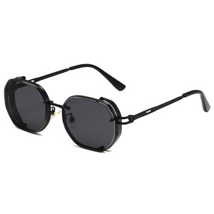 5319 Fashion Sunglasses Men Metal Thick <b>Edge</b> <b>Square</b> Sun Glasses Designer Trendy Sunglasses 2023 - Product Image 1