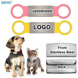 Etiquetas personalizadas para collares de mascotas Gotags, cinta de tela, etiquetas de identificación deslizantes para mascotas, etiquetas de perro de acero inoxidable para grabar el nombre de la mascota - Product Image 6