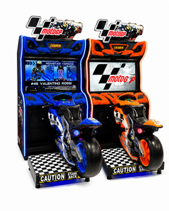 LECHUANG Máquina de Videojuegos de Carreras de Autos de <span class=keywords><strong>Segunda</strong></span> <span class=keywords><strong>Mano</strong></span> con Volante y Pedales para Parques de Diversiones, Centros Comerciales y FECs - Product Image 1