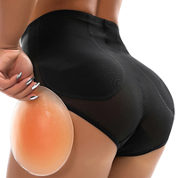 Coussinets de hanche imperméables en silicone, 1 paire, coussinets de fesses, rehausseurs de fesses, inserts confortables, amovibles, réutilisables, rembourrage de hanche