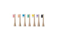 Têtes de brosse électriques remplaçables zéro déchet brosse à dents en bois écologique naturel 360 degrés nettoyage brosse à dents en bambou