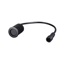 Caredrive Sistema de detección de punto ciego con pantalla de zumbador incorporado visual y audible a prueba de colisiones con 4 sensores