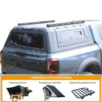 Auvent rigide en acier étanche à la vente chaude pour Frontier D22 Mitsubishi Triton Changan Hunter Dmax Ranger Navara Np300