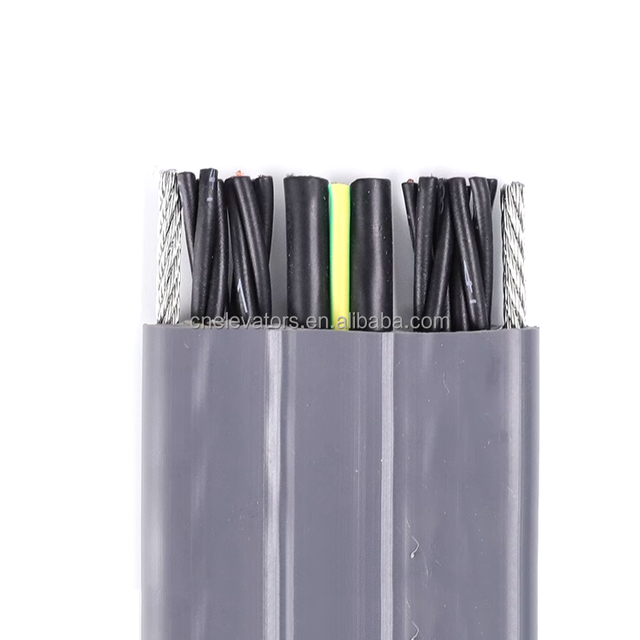 TVVB 40C*0.75 Plum-Shaped Elevator Flat Travelling Cable PVC Insulation