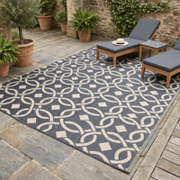 Tapis d'extérieur de sécurité Offre Spéciale matériaux pp faciles à nettoyer tapis extérieur résistant à l'eau patio jardin tapis extérieur imperméable