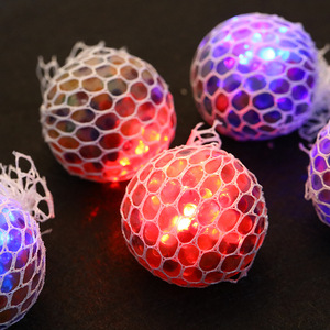 6CM/7CM Tpr Cute Water Beads Stress Relief <b>Squeeze</b> Grape <b>Balls</b> Relieve Pressure Mesh Squishy <b>Balls</b> - Product Image 6