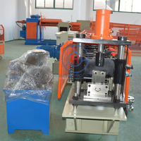 Omega Logam Anggur Teralis Saham Kebun Anggur Post C Profil Baja Roll Forming Machine