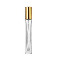 Mini flacon de parfum de 10 ml et 15 ml, flacon de parfum en verre facile à ouvrir, flacon pulvérisateur en verre à sertir