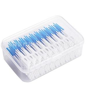 Cepillos Interdentales Médicos HaiZe de Silicona Suave, 40 Unidades, para Ortodoncia, Uso en Adultos - Product Image 1