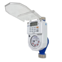 Compteur d'eau à prépaiement divisé à distance DN15-25 STS avec système de vente d'eau personnalisable OEM étanche CIU IP68