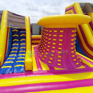 Parque de atracciones inflable gigante para niños, trampolín, casa de brinco, parque de diversiones, parque hinchable. - Product Image 5