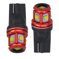 Auto-Zubehör T10 Autobeleuchtungslampe T10 Canbus LED CSP 6SMD 194 T10 Keilförmige Leuchten Fehlerfrei Auto-Innenraumbeleuchtung Leselampe