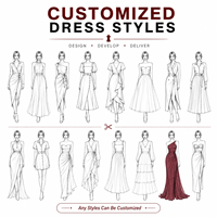 Robe de soirée mi-longue pour femme, bordeaux foncé, col cranté, taille nouée, fente haute, manches longues, design personnalisé, OEM ODM, vente en gros