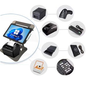 หน้าจอสัมผัสเทอร์มินัล10นิ้วเครื่อง POS แบบครบวงจรเมนูอิเล็กทรอนิกส์แท็บเล็ตเครื่องลงทะเบียนเงินสดแบบบริการตนเอง - Product Image 6