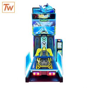 Machine de jeu vidéo d'arcade à monnayeur, simulateur de bateau rapide multijoueur en ligne, divertissement palpitant pour enfants et adultes - Product Image 2