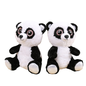 Peluche <span class=keywords><strong>Panda</strong></span> Noir et Blanc Assis, Grande Vente, Mignon avec <span class=keywords><strong>de</strong></span> Grands <span class=keywords><strong>Yeux</strong></span>, Jouet en Peluche <span class=keywords><strong>Panda</strong></span> pour Enfants, Cadeau Idéal - Product Image 5