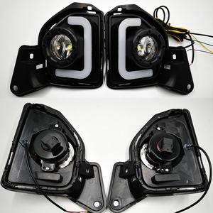 Luz Antiniebla <span class=keywords><strong>LED</strong></span> LUFENG para TOYOTA HIACE DRL 2014-2018 con Intermitentes, 12V, ABS, Lámpara de Coche <span class=keywords><strong>LED</strong></span>, Luz Diurna <span class=keywords><strong>LED</strong></span> - Product Image 2