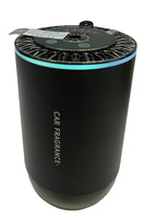 Vaporisateur d'aromathérapie électrique de luxe Parfum de voiture Portable Mini chambre Désodorisant Purificateur Lumière ambiante À piles