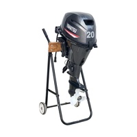 YAHATSU 4 Tak 20hp Motor Tempel Poros Pendek Mesin Kapal Kompatibel dengan Motor Kapal YAMAHA Asli dan Suku Cadangnya