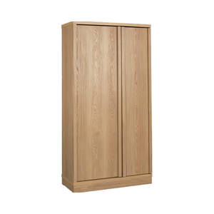 Gabinete de almacenamiento ajustable de <span class=keywords><strong>madera</strong></span> maciza grande moderno con acabado de ceniza Harmony, mecanismo de puerta con bisagra, armarios para el hogar, dormitorio, sala de estar - Product Image 6