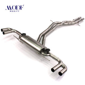 Pour les modèles Porsche Cayenne 9YA : Système d'échappement Cat-Back Valvetronic fabriqué en acier inoxydable de haute qualité avec <span class=keywords><strong>télécommande</strong></span> - Product Image 1