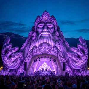 Outdoor Giant Size Event Inflatable Treeman Stage Inflatable Mountains <b>God</b> Stage - Product Image 1