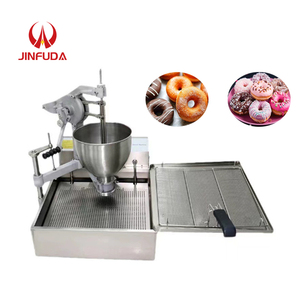 Machine à beignets commerciale semi-automatique manuelle <span class=keywords><strong>de</strong></span> comptoir, multi-formes, pour beignets en forme <span class=keywords><strong>de</strong></span> <span class=keywords><strong>fleur</strong></span> <span class=keywords><strong>de</strong></span> prunier et <span class=keywords><strong>de</strong></span> anneaux <span class=keywords><strong>de</strong></span> blé sucrés - Product Image 1