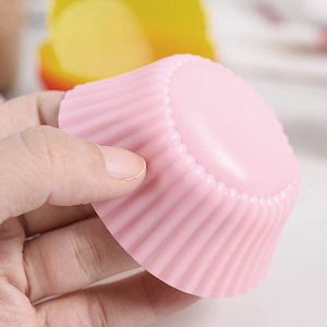 Reusable <b>Silicone</b> <b>Baking</b> Cups BPA Free Muffin Liners Non-stick Muffin Cupcake Liners Holders Set for Party Halloween Christmas - Product Image 5