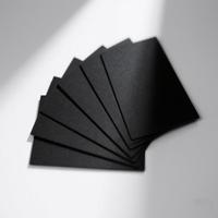 Bester Preis Großvolumiger Schwarz Beschichteter Doppelseitiger Recycelbarer Bedruckter Karton für Versandprodukte