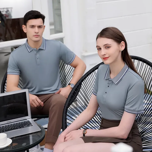 Accogliente t-shirt da uomo senza palla in maglia a manica morbida abbigliamento estivo con motivo disponibile in lunghezza corta nuovo modello - Product Image 6