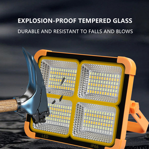 Đèn pha năng lượng mặt trời LED trực tiếp từ nhà máy - Đèn khẩn cấp ngoài trời có thể sạc lại, đèn làm việc LED di động - Product Image 4