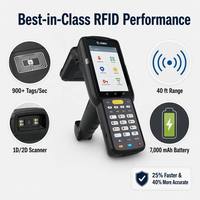 Lector RFID UHF MC3330XR, el Mejor de su Clase, Rendimiento de Lectura RFID de Rango Estándar con una Potente Plataforma Android