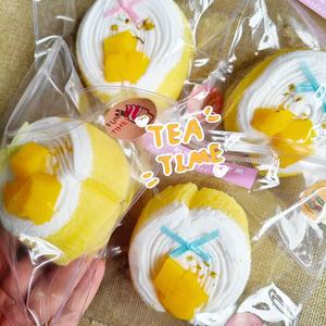 ของเล่นบีบเค้กมูสครีมมะม่วงเสมือนจริง ทำจากซิลิโคนเกรดอาหารใหม่ เหมาะสำหรับทุกวัย ของขวัญเพิ่มความสุขสำหรับเด็กอายุ 5 ถึง 7 ปี - Product Image 3