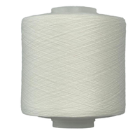 70S/2 100% fil à coudre en polyester poly poly corespun recyclé blanc brut pour articles en cuir