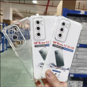 Excelente funda de teléfono móvil de TPU suave a prueba de golpes de 1,5mm para <span class=keywords><strong>Oppo</strong></span> <span class=keywords><strong>Reno</strong></span> 2 3 4 5 6 7 <span class=keywords><strong>8</strong></span> 9 10 11 12 <span class=keywords><strong>Pro</strong></span> Z 7Z 8T 11F 12F - Product Image 1