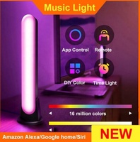 Barre lumineuse led 16 millions de couleurs, contrôle par application WIFI, lumière d'ambiance musicale de bureau, offre spéciale