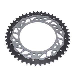 Piñón de cadena de aluminio CNC Guangzhou Sprockets para piezas de modificación de motocicleta todoterreno G310 R / G310/F650 - Product Image 1