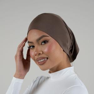 Muslim classical under <b>hijab</b> <b>cap</b> solid color daily Customizable Breathable Lightweight Soft Stretchy Durable - Product Image 2