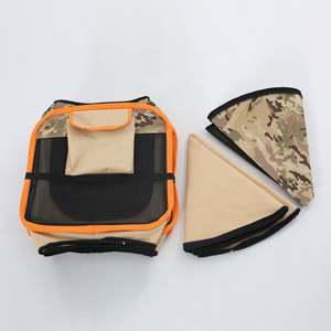 Parc de jeu pour chien de grande taille, pliable et portable, 8 panneaux, en tissu Oxford souple, pour intérieur, extérieur et voyage - Product Image 2