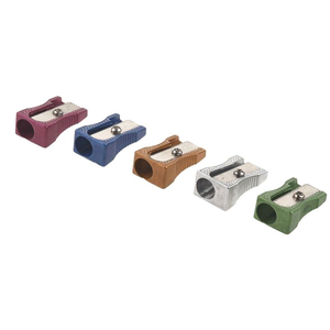 Thiết Kế Khuôn Mẫu Chuyên Nghiệp Chất Lượng Cao Dụng Cụ Mài Bút Chì Kim Loại Mini Cổ Điển Bằng Nhôm Mới Lạ Màu Vàng Vui Nhộn Cho Trẻ Em - Product Image 4