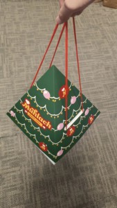 Scatola Piramidale Personalizzata per Alimenti Arabi da Asporto, Confezione per Snack, Pasticceria, Dolci, Macaron con Coperchio - Product Image 2