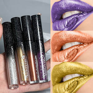 도매 로고 개인 라벨 액체 아이 섀도우 비건 쉬머 골드 핑크 블루 높은 색소 방수 액체 아이섀도우 - Product Image 4