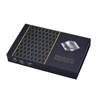 Coffrets de couverts plaqués pour cadeaux de mariage, en acier inoxydable, couteaux, cuillères, fourchettes noirs, vente en gros