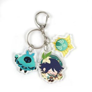 พวงกุญแจอะคริลิคแบบกระทบ genshin kujo Sara kaedehara kazuha <span class=keywords><strong>Raiden</strong></span> Shogun kujo Sara Kamisato Ayaka จี้ของขวัญ - Product Image 3