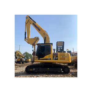 Máquina de construcción pc210lc excavadora Komatsu de 21t usada en buen estado, máquina de construcción de 21t, de segunda mano - Product Image 1
