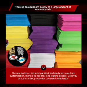 Kunden spezifische Sport mannschaften 3d Logo EVA Floating Foam Großes Logo Große Medaille Anhänger Fan Chain Foam EVA Halskette Anhänger - Product Image 4