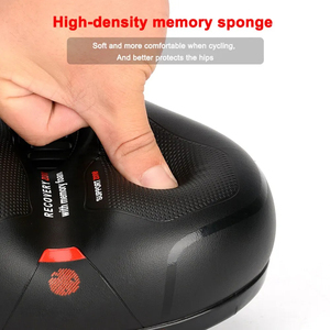 Sella per bicicletta traforata e traspirante per uomo e donna <span class=keywords><strong>MTB</strong></span> sella per bici da strada ammortizzante comodo sella per bici - Product Image 4