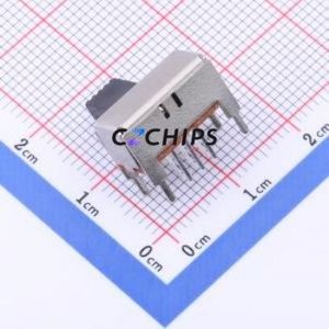 SK-22D14-G070 Slide Switch Through hole Component (THT) Switch Double Pole Double Throw Rectangle Pin Header PC Pin 14mm - Product Image 2